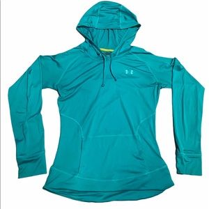 Under Armour green workout hoodie